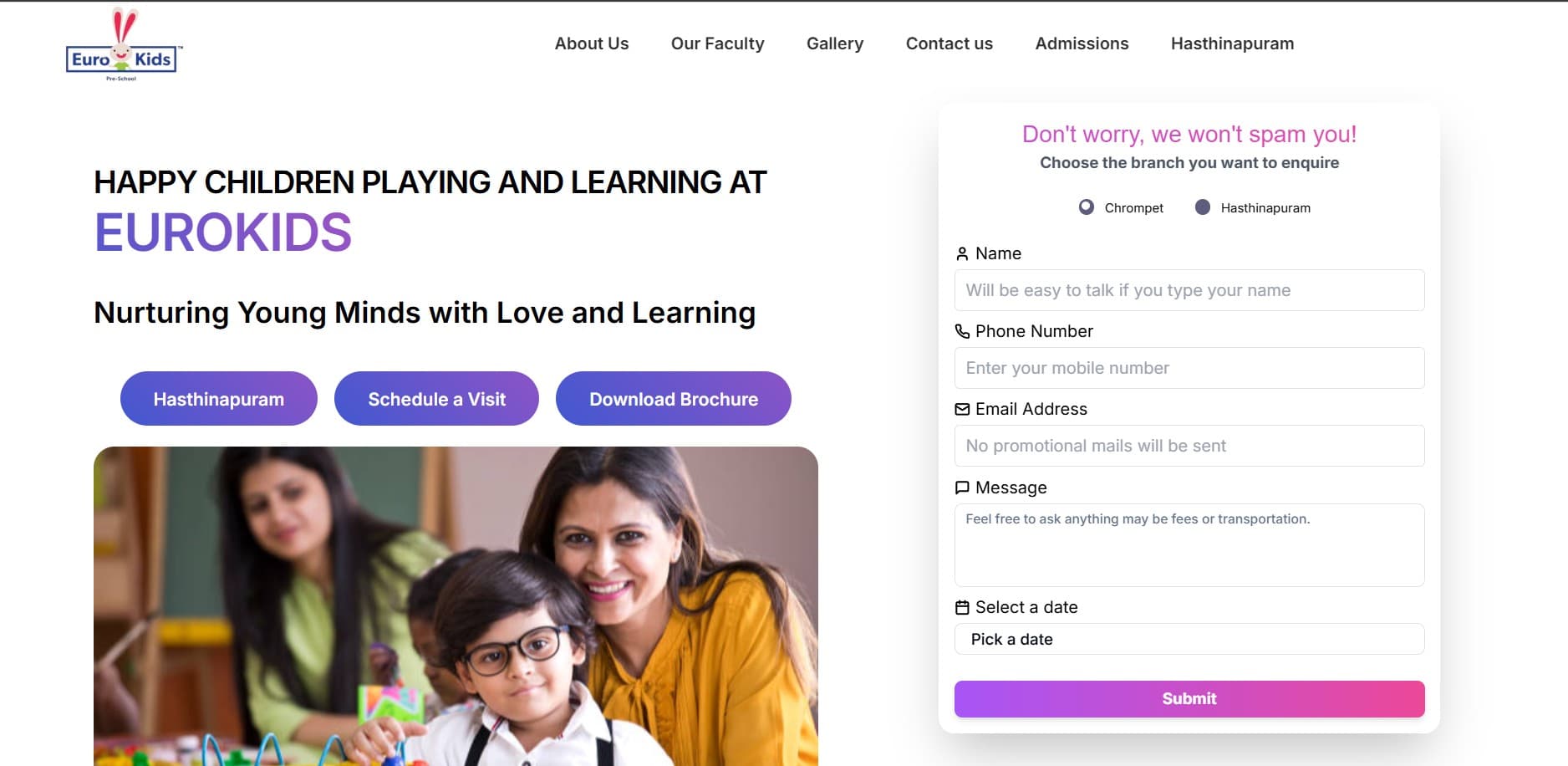 EuroKids Platform